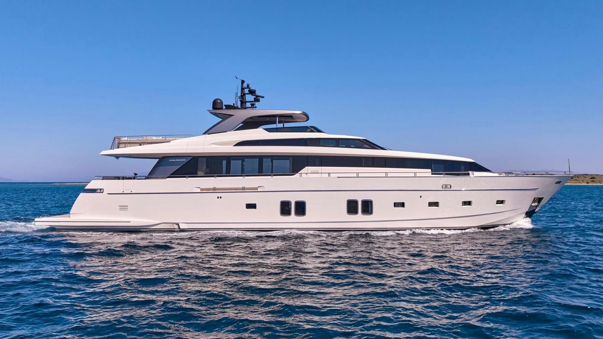 Wombat, 32.3 m Sanlorenzo charter yacht