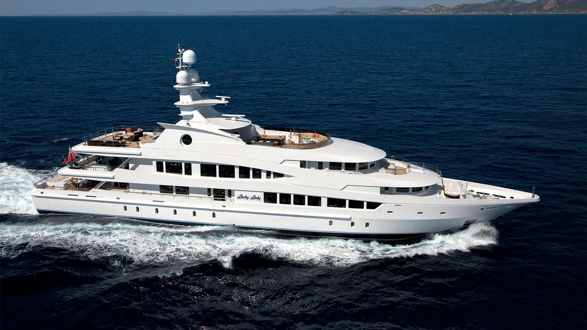 Lucky Lady, 62.6 m Oceanco charter yacht