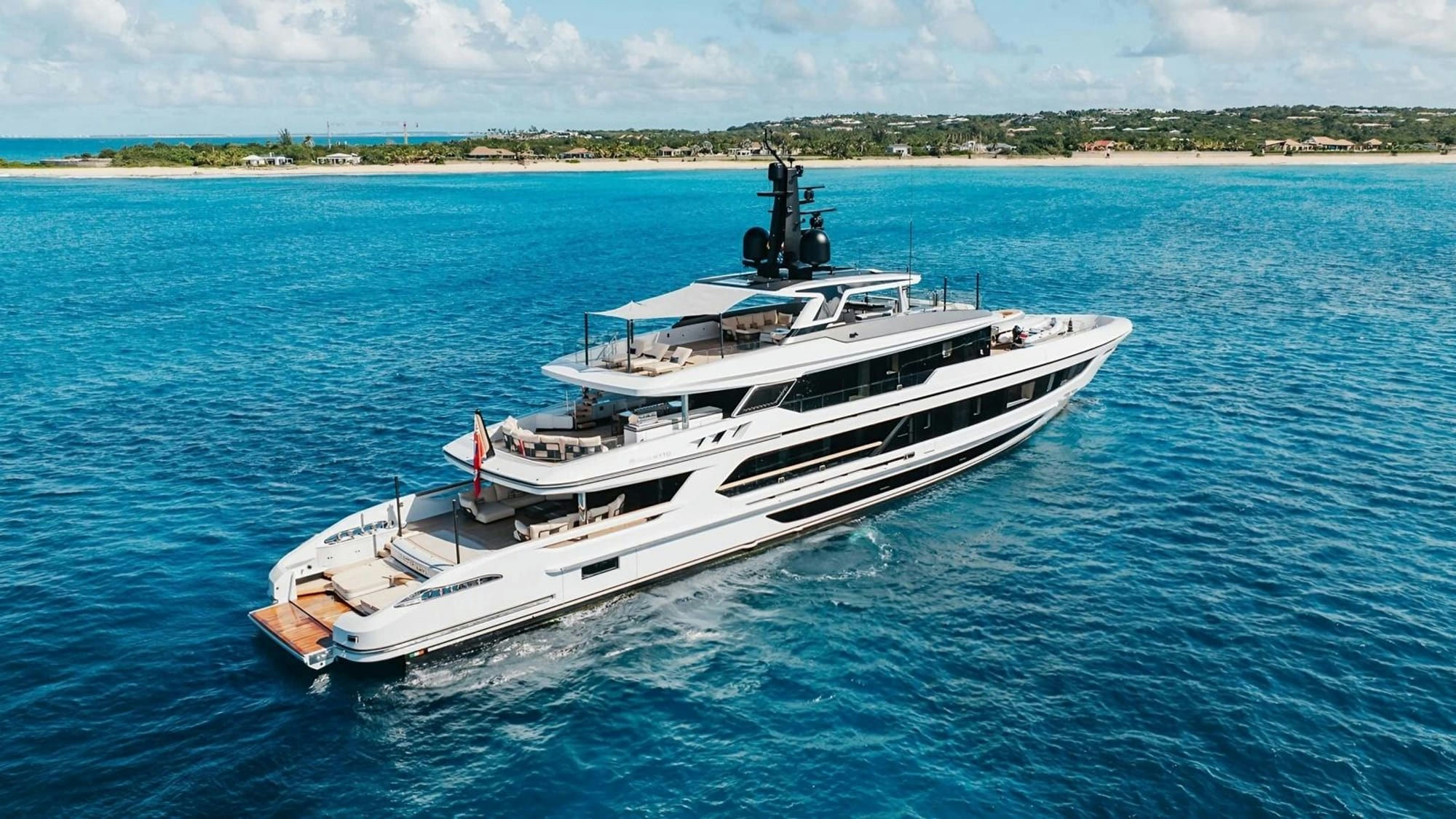 Daybreak, 52 m Baglietto charter yacht