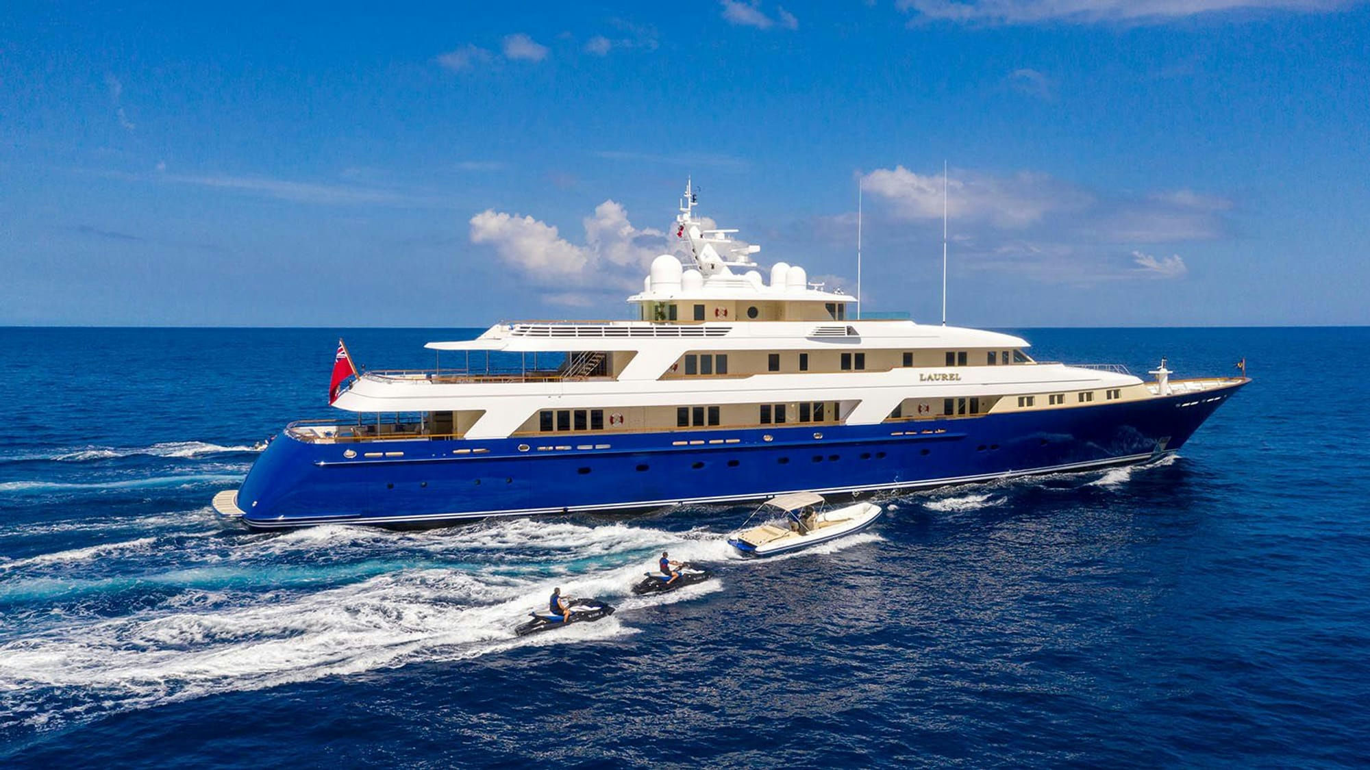 Laurel, 73.2 m Delta Marine charter yacht
