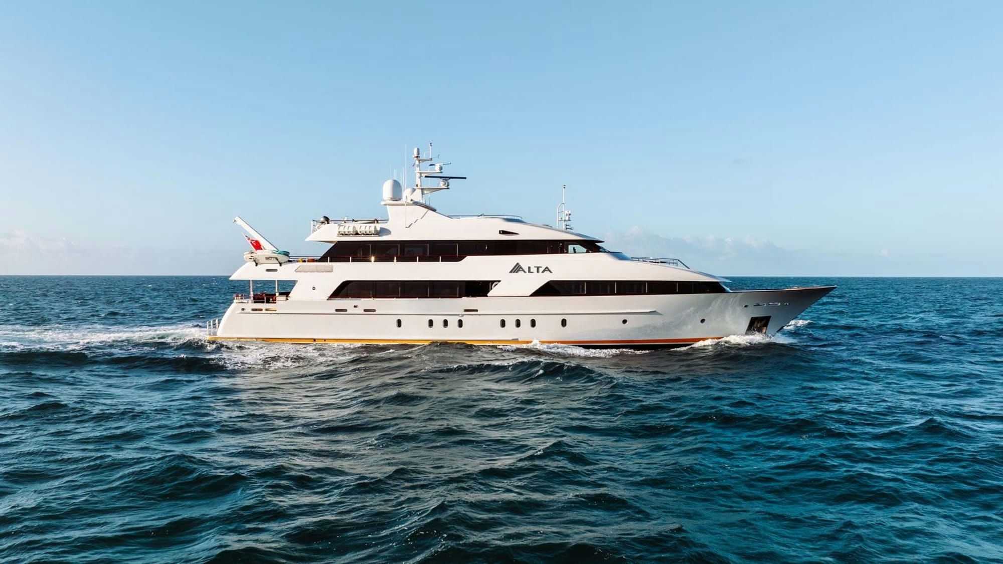 Alta, 43.9 m Palmer Johnson charter yacht