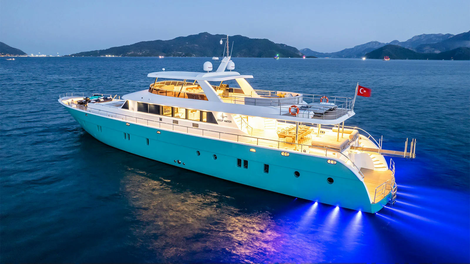 Deep Water, 39.2 m charter yacht