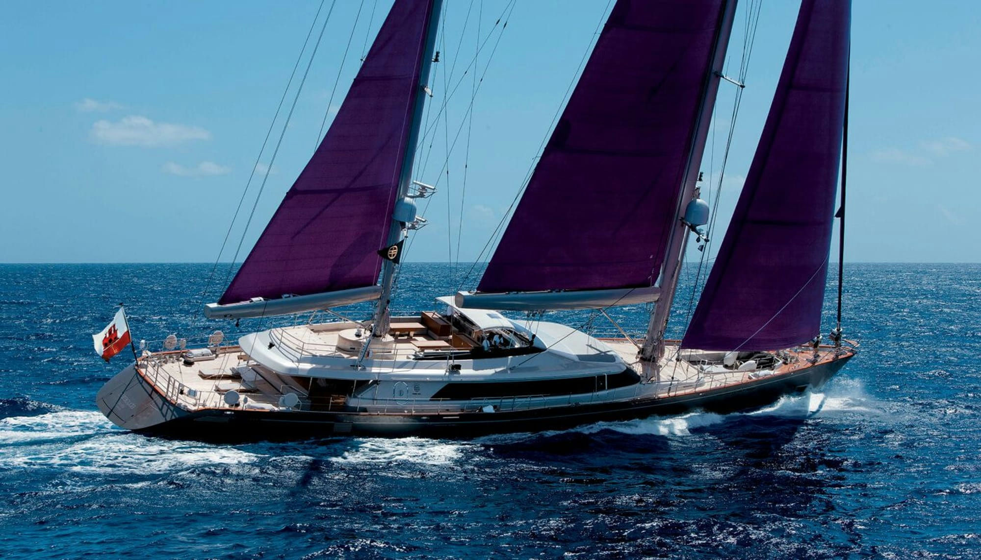 Baracuda Valletta, 50 m Perini Navi charter yacht