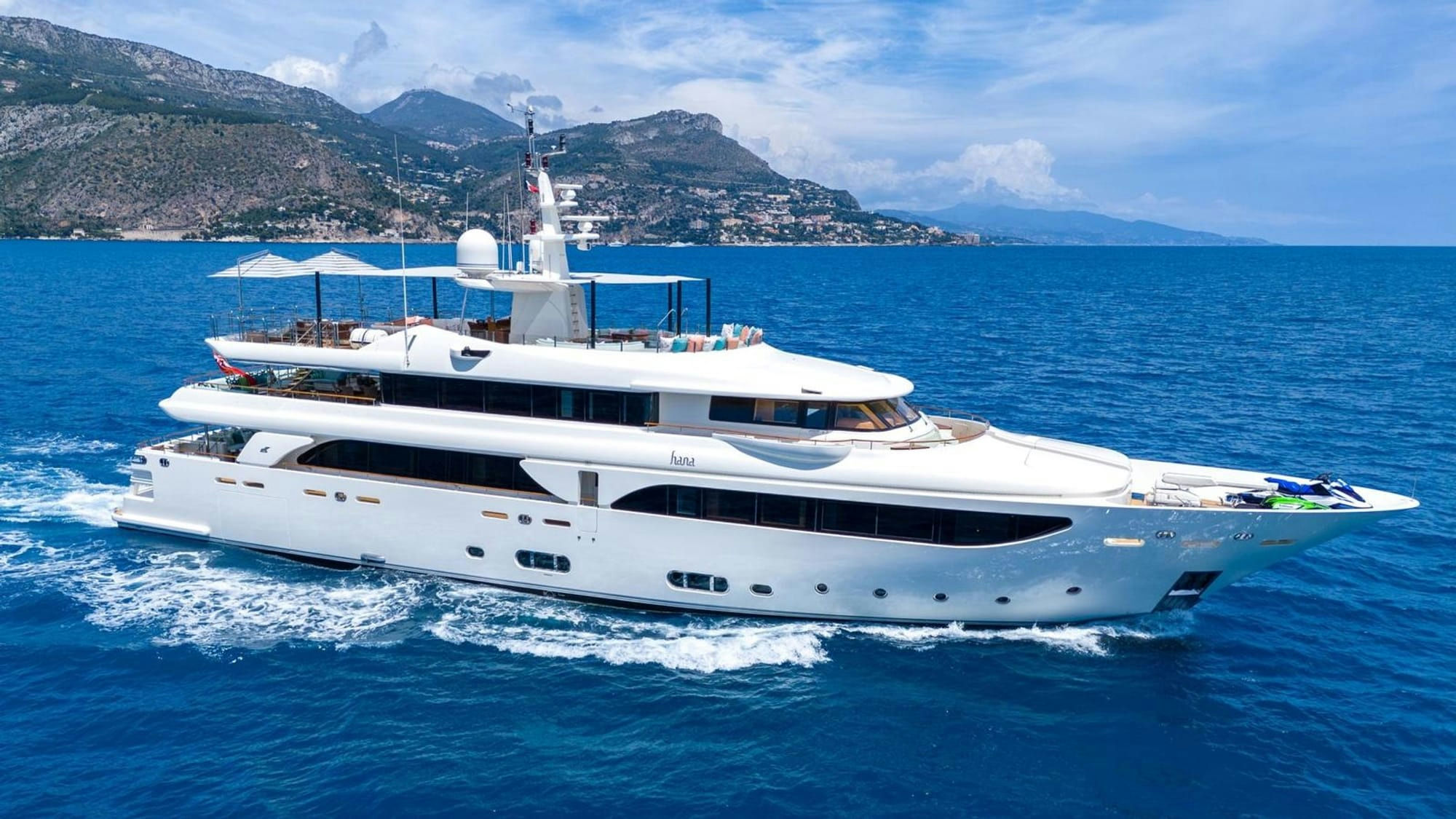 Hana, 42.6 m CRN charter yacht