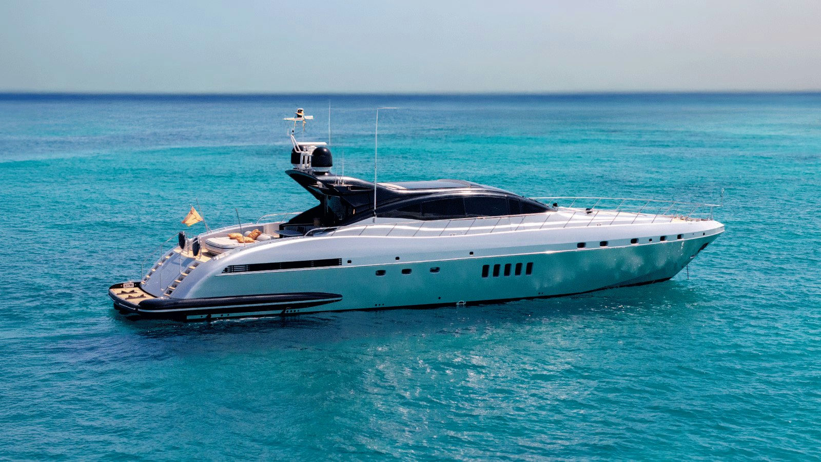 DRIFT, 28.2 m MANGUSTA 92  charter yacht