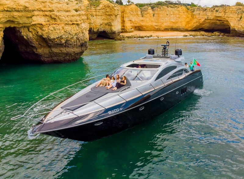 BACO, 21.9 m Sunseeker Predator 72 charter yacht