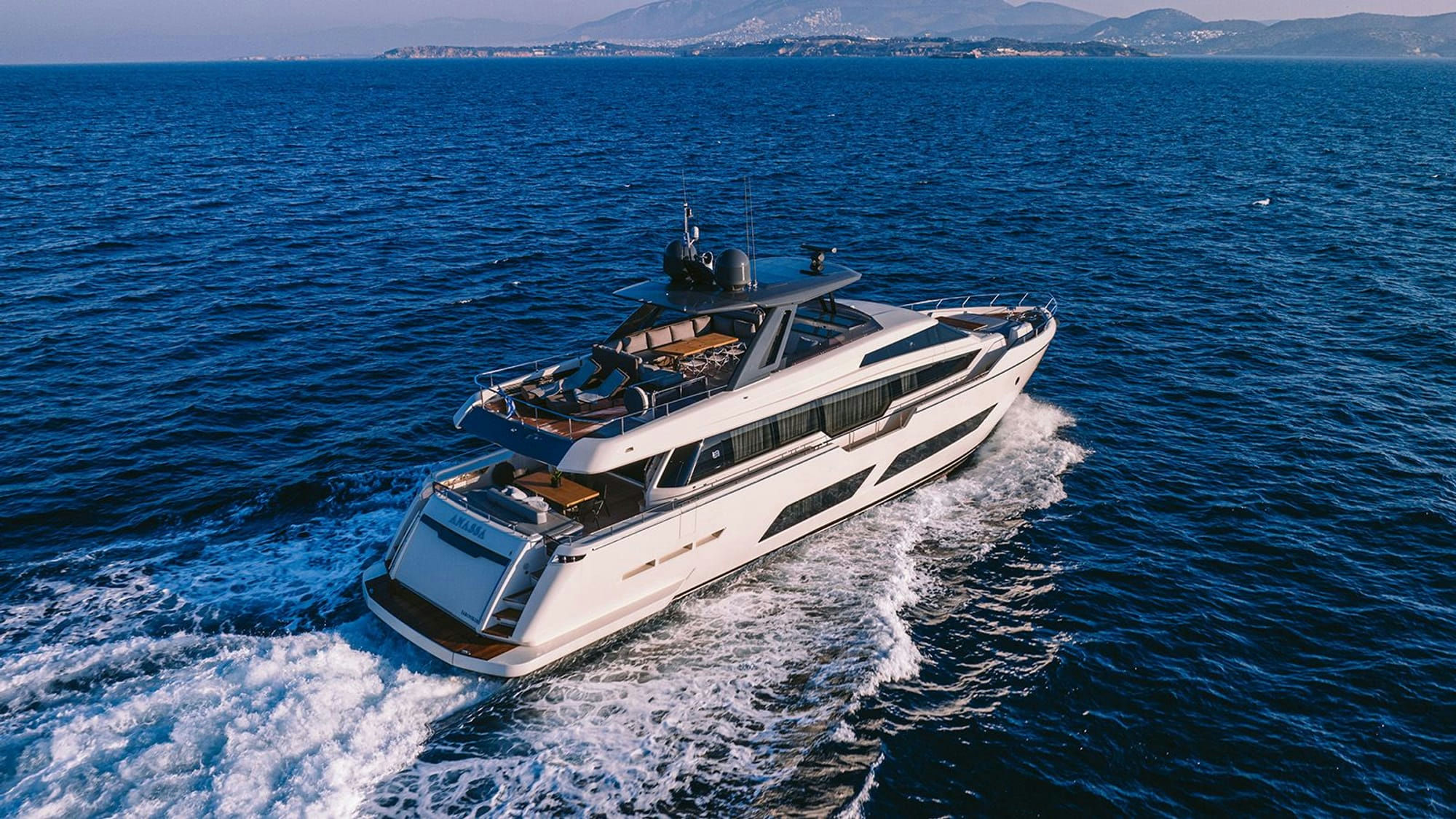 Anassa A, 26.2 m Ferretti charter yacht
