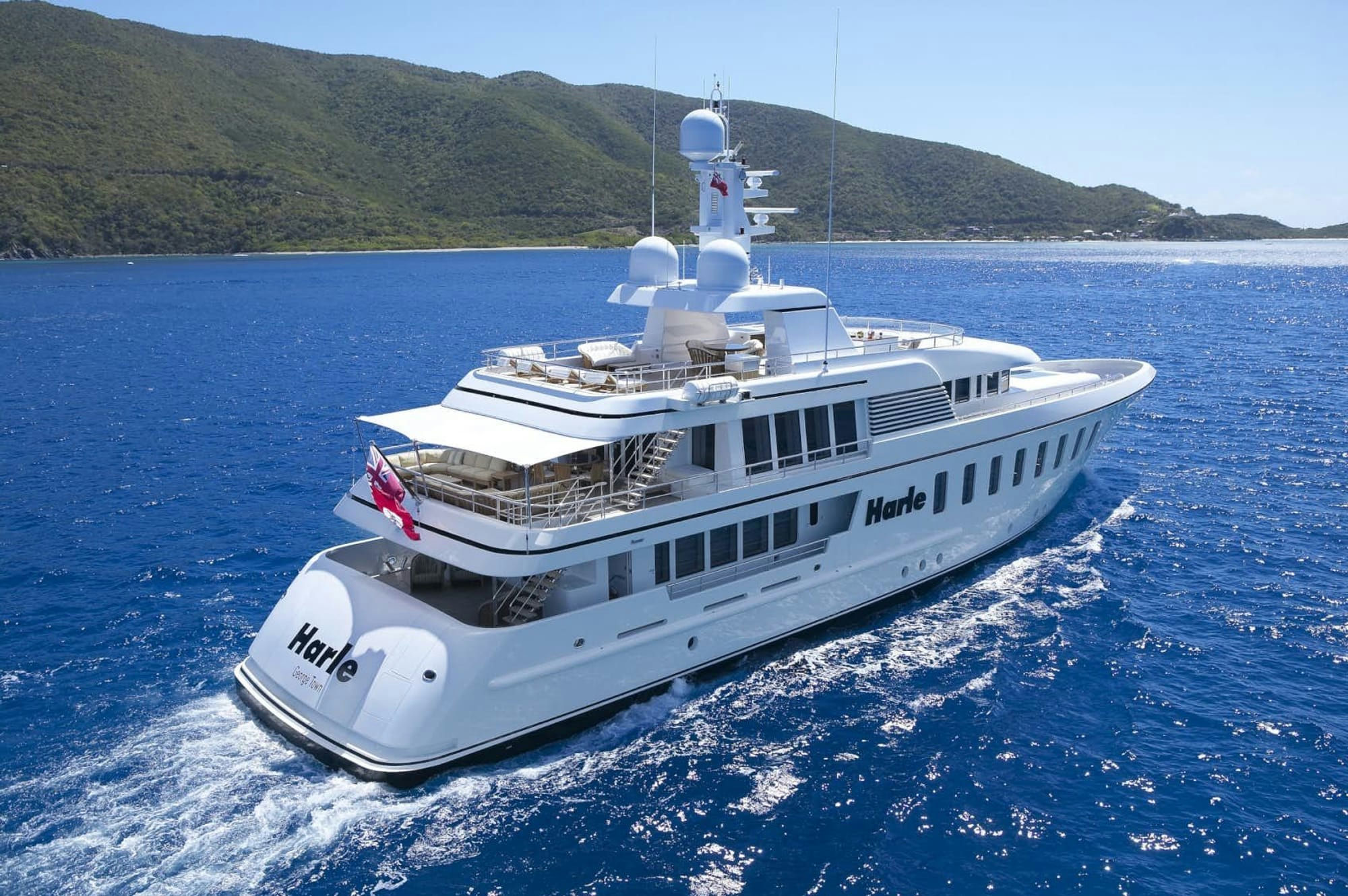 Harle, 44.7 m Feadship charter yacht