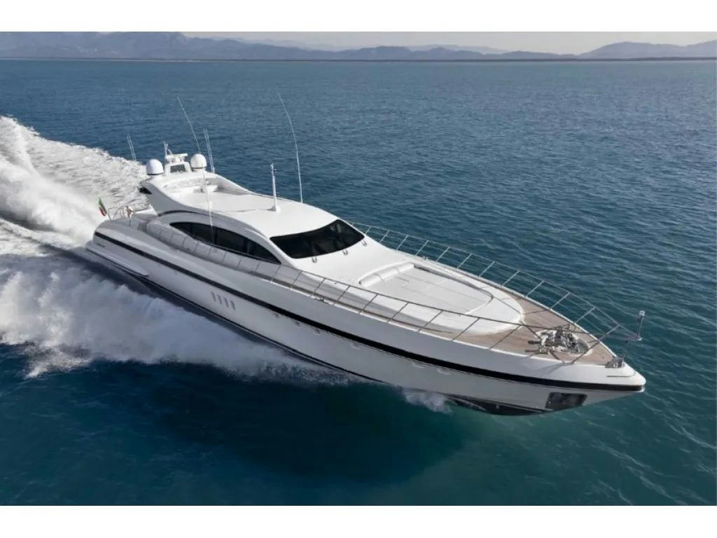 Mangusta 108, 33.5 m charter yacht