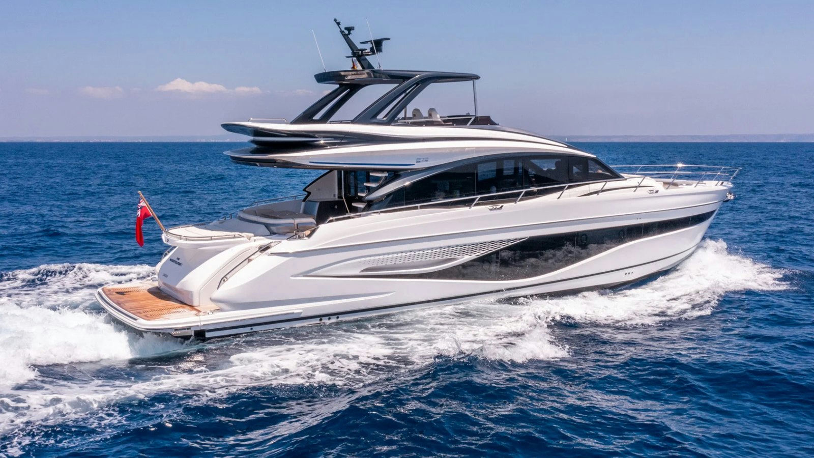 THE NEGOTIATOR, 20.1 m Princess S66 charter yacht