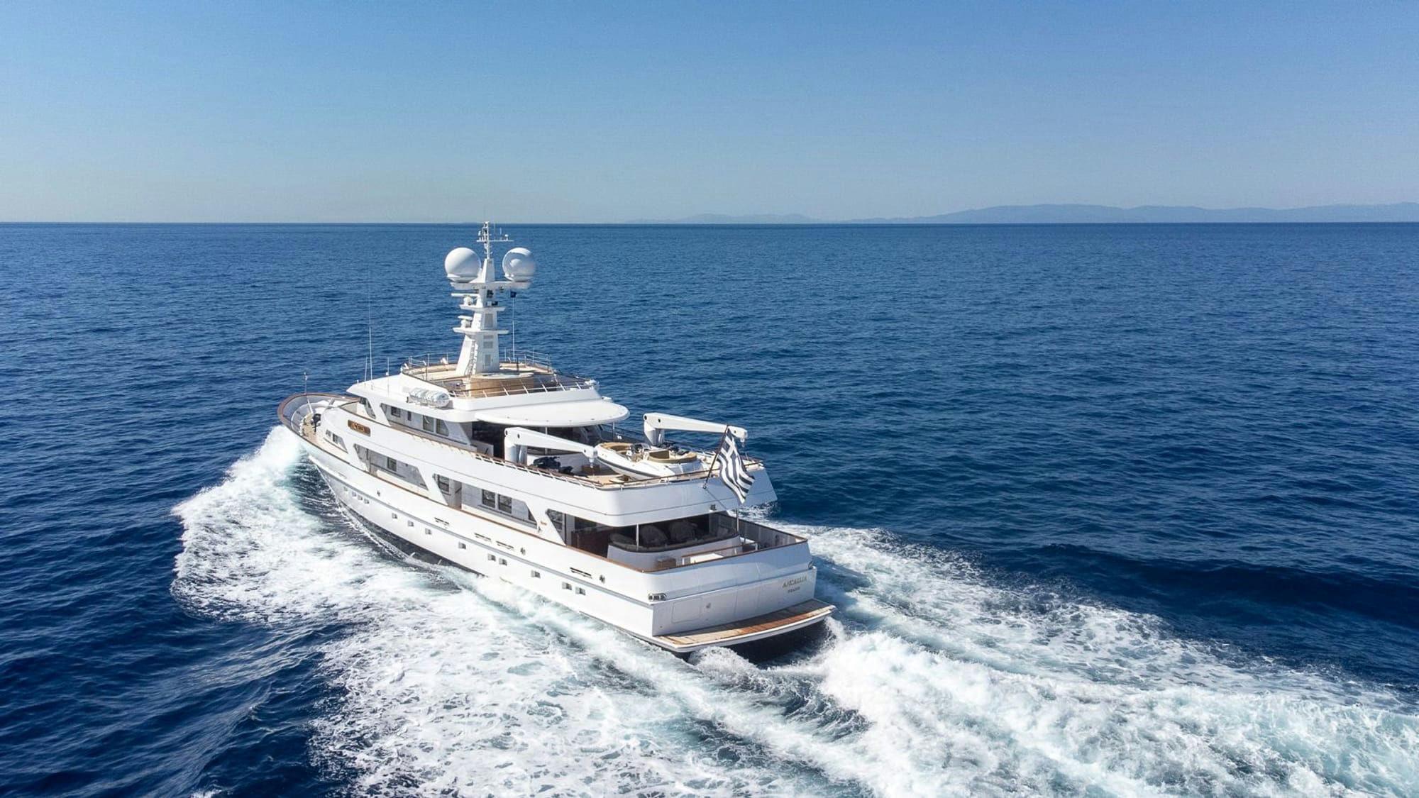Ancallia, 45.8 m Feadship charter yacht