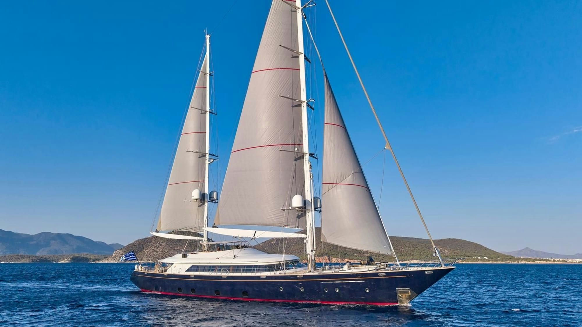 Almyra II, 50 m Perini Navi charter yacht