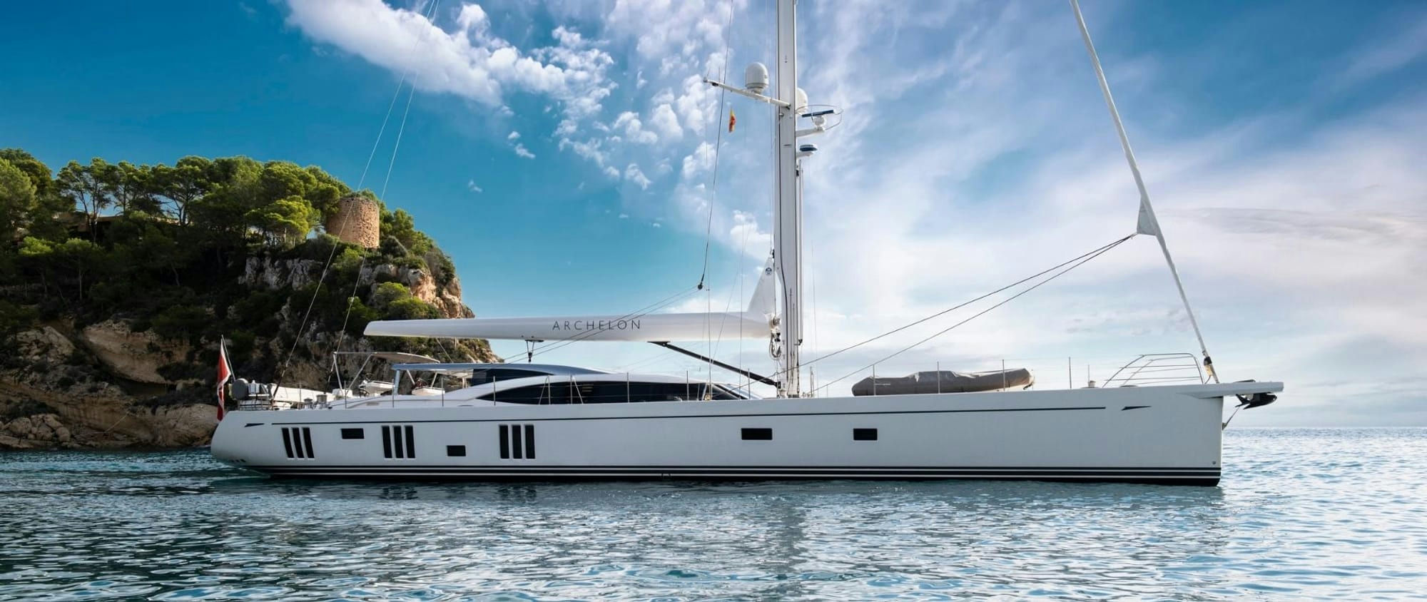 Archelon, 37.5 m Oyster Marine charter yacht