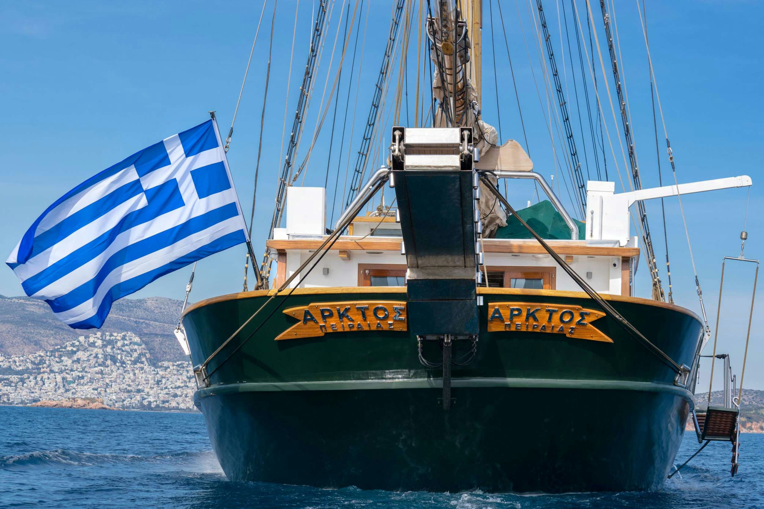 ARKTOS Motor Sailer, 42 m Custom Gulet-Motor Sailor charter yacht