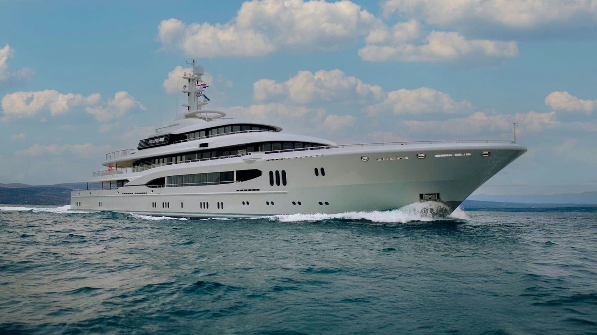 Atlas, 74 m charter yacht