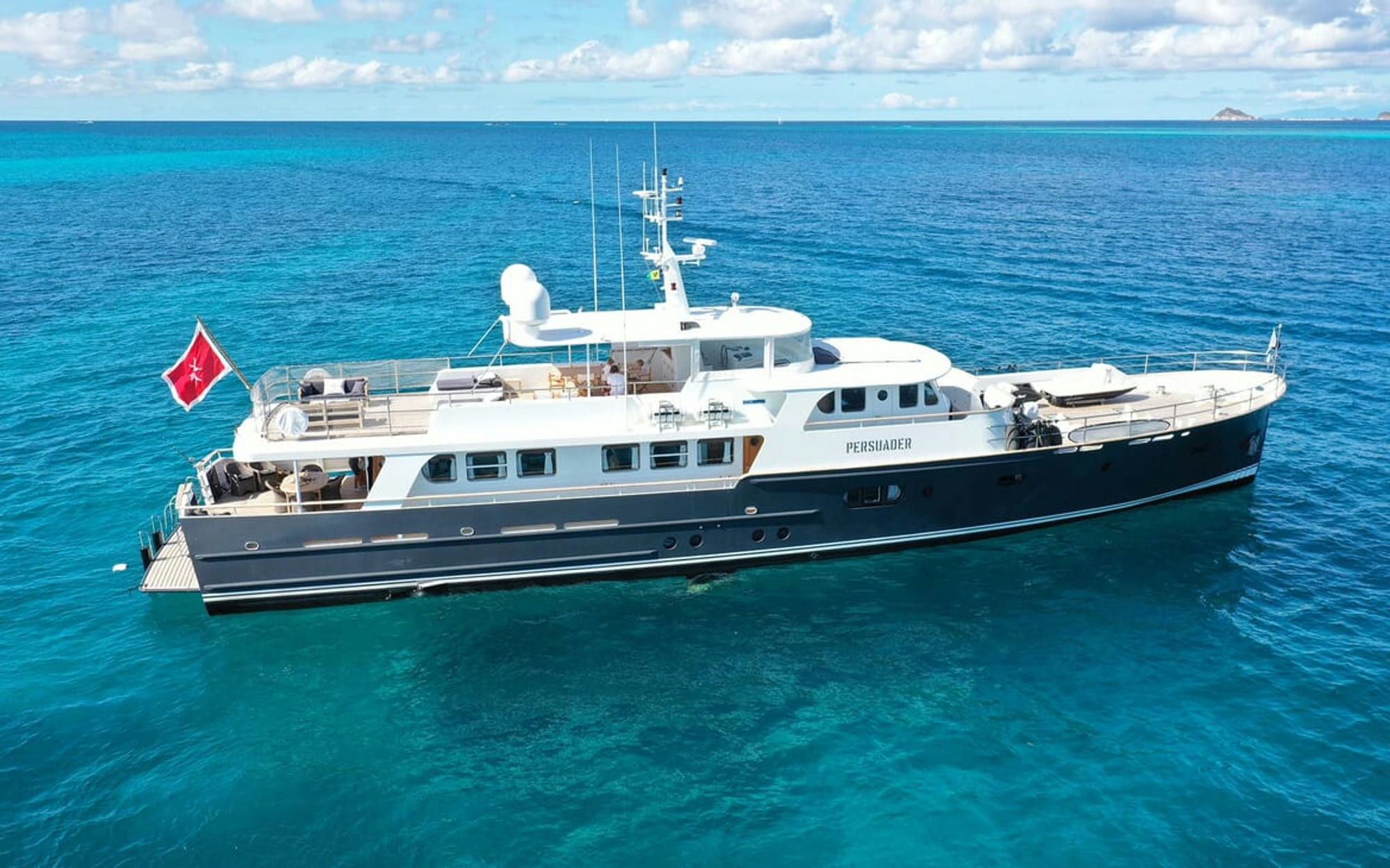 Persuader, 32.8 m Ocea charter yacht