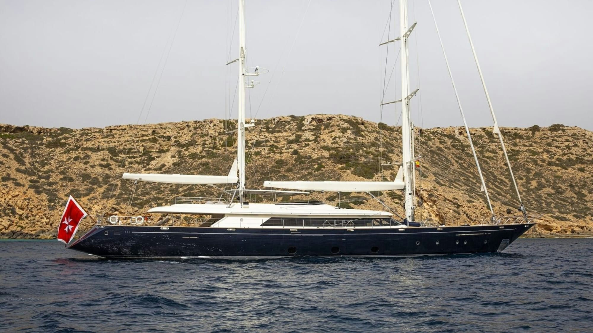 Perseus, 49.8 m Perini Navi charter yacht