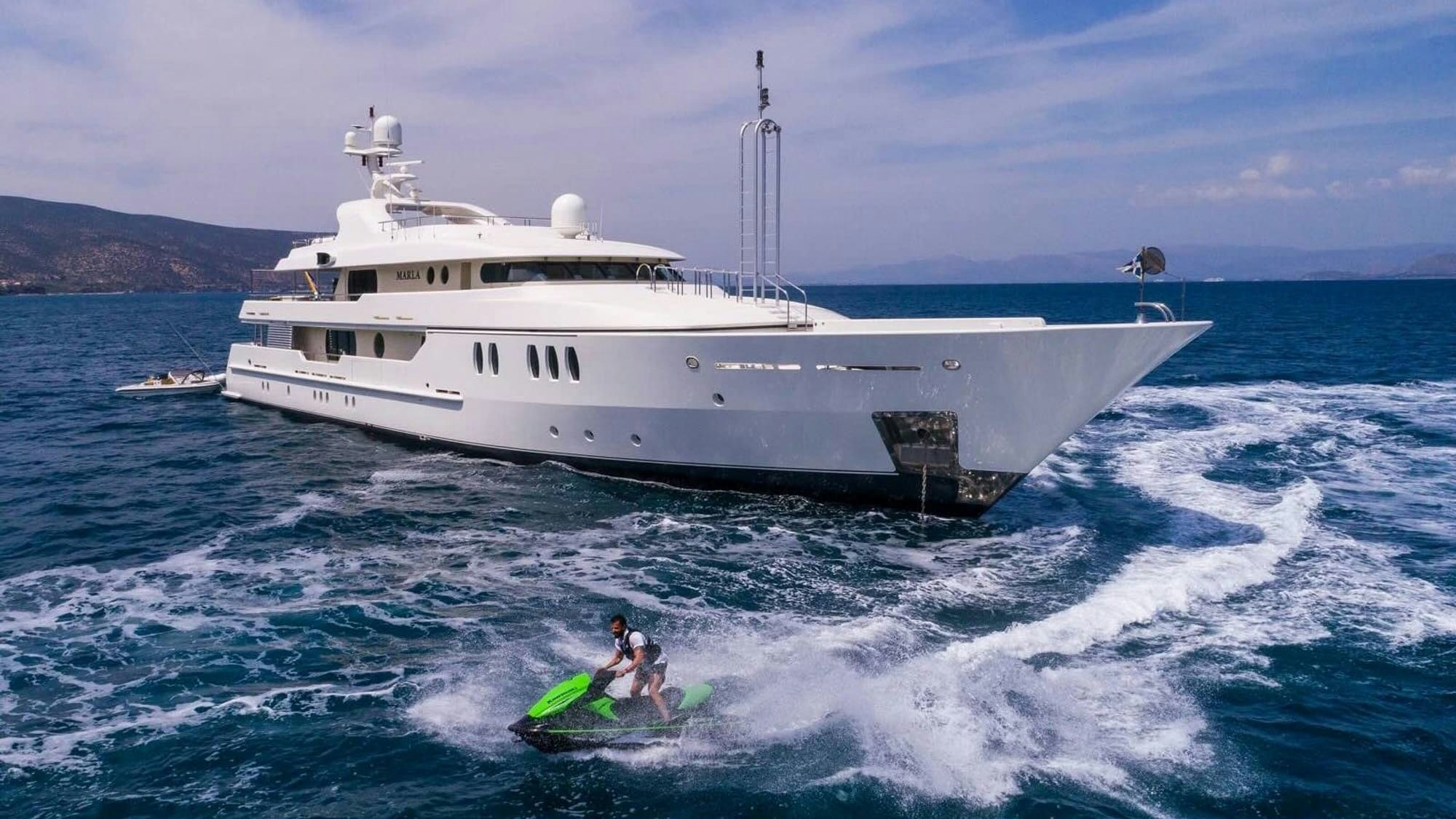 Marla, 50 m Amels charter yacht