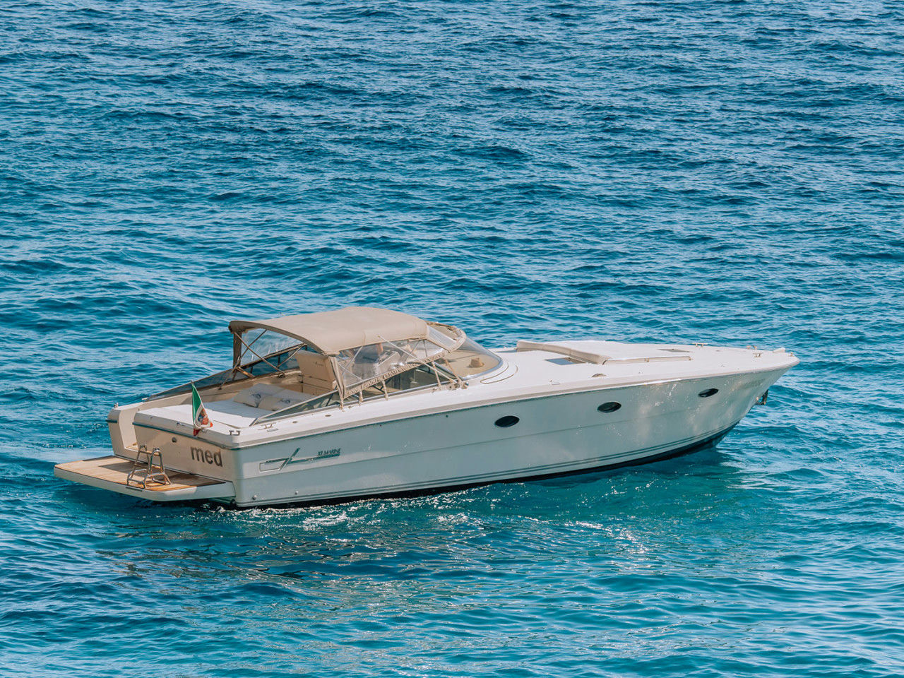 MED, 13.1 m XL Marine 43 Open charter yacht