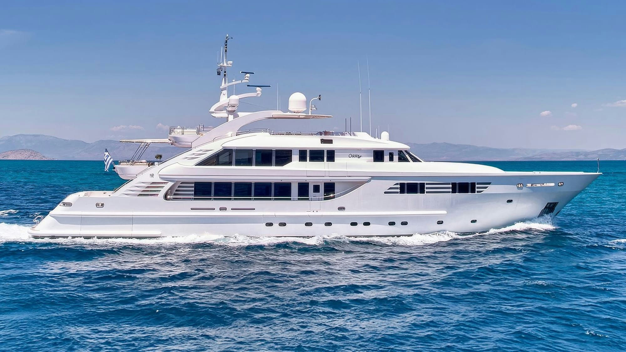 Oasis, 47.5 m ISA charter yacht