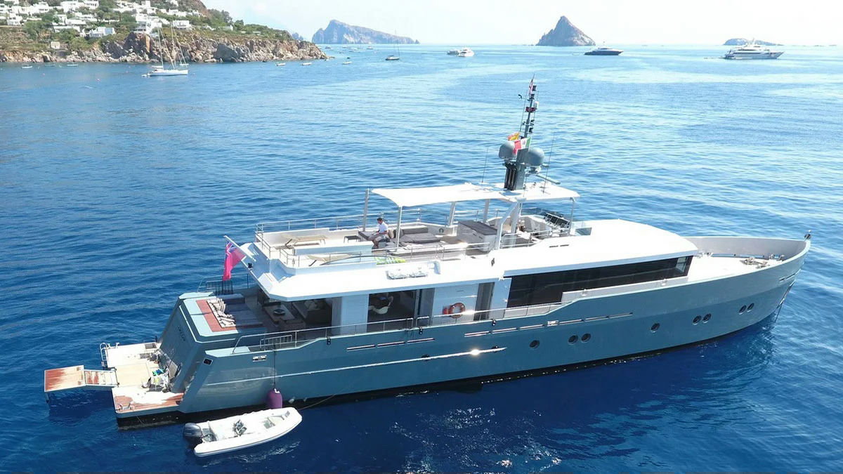 Only Now, 34.6 m charter yacht