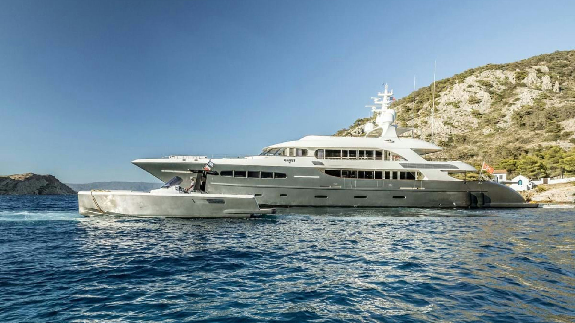 GHOST III, 49.2 m charter yacht