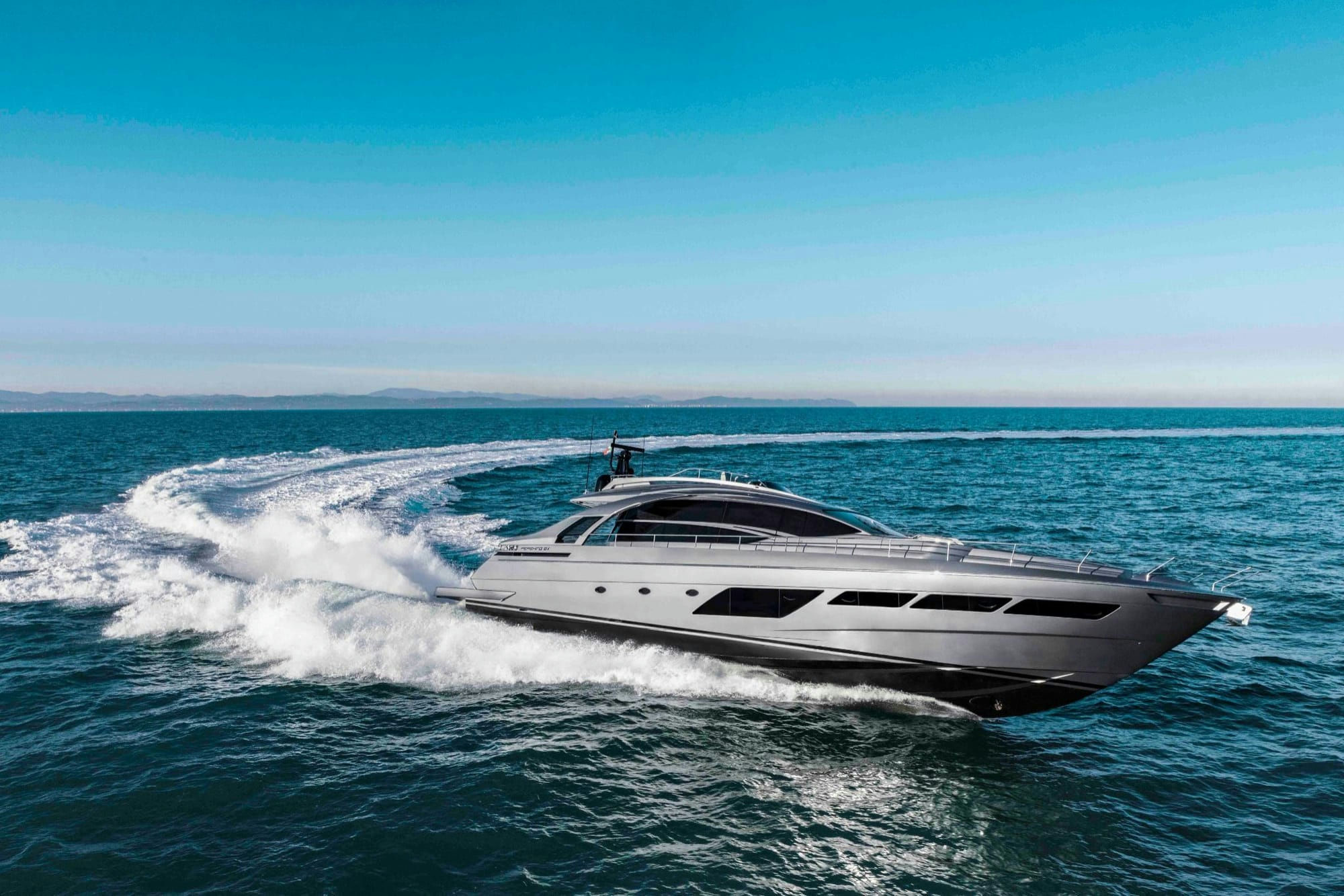 Beyond, 25.6 m Pershing charter yacht