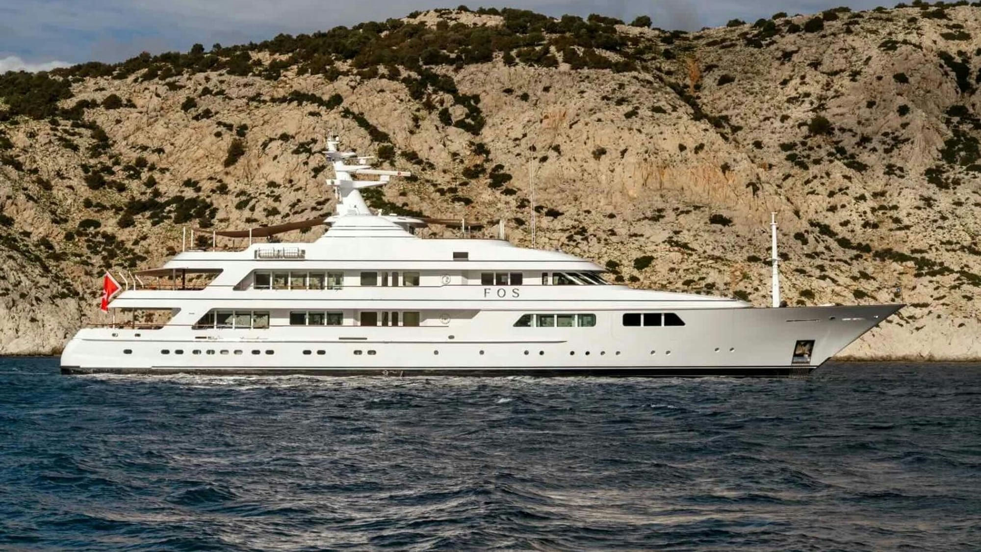 Fos, 62.3 m Feadship charter yacht