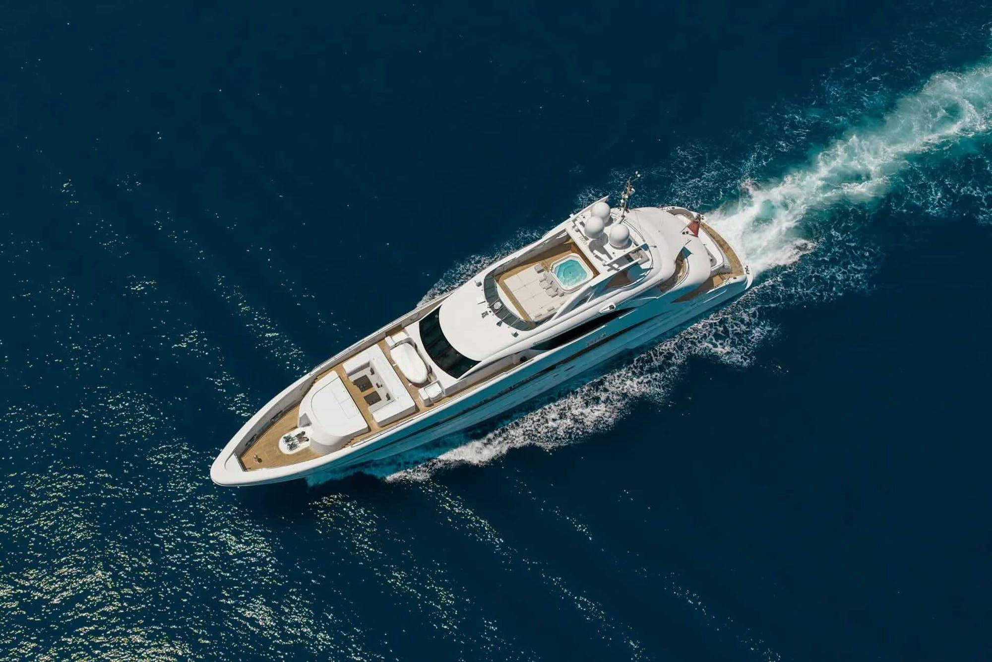 Jems, 44 m Heesen charter yacht