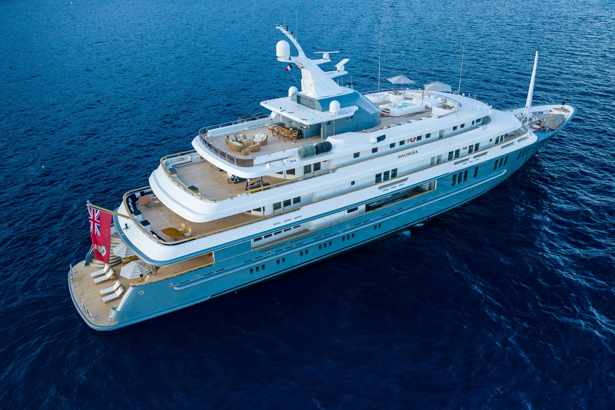 Boadicea, 76.6 m Amels charter yacht