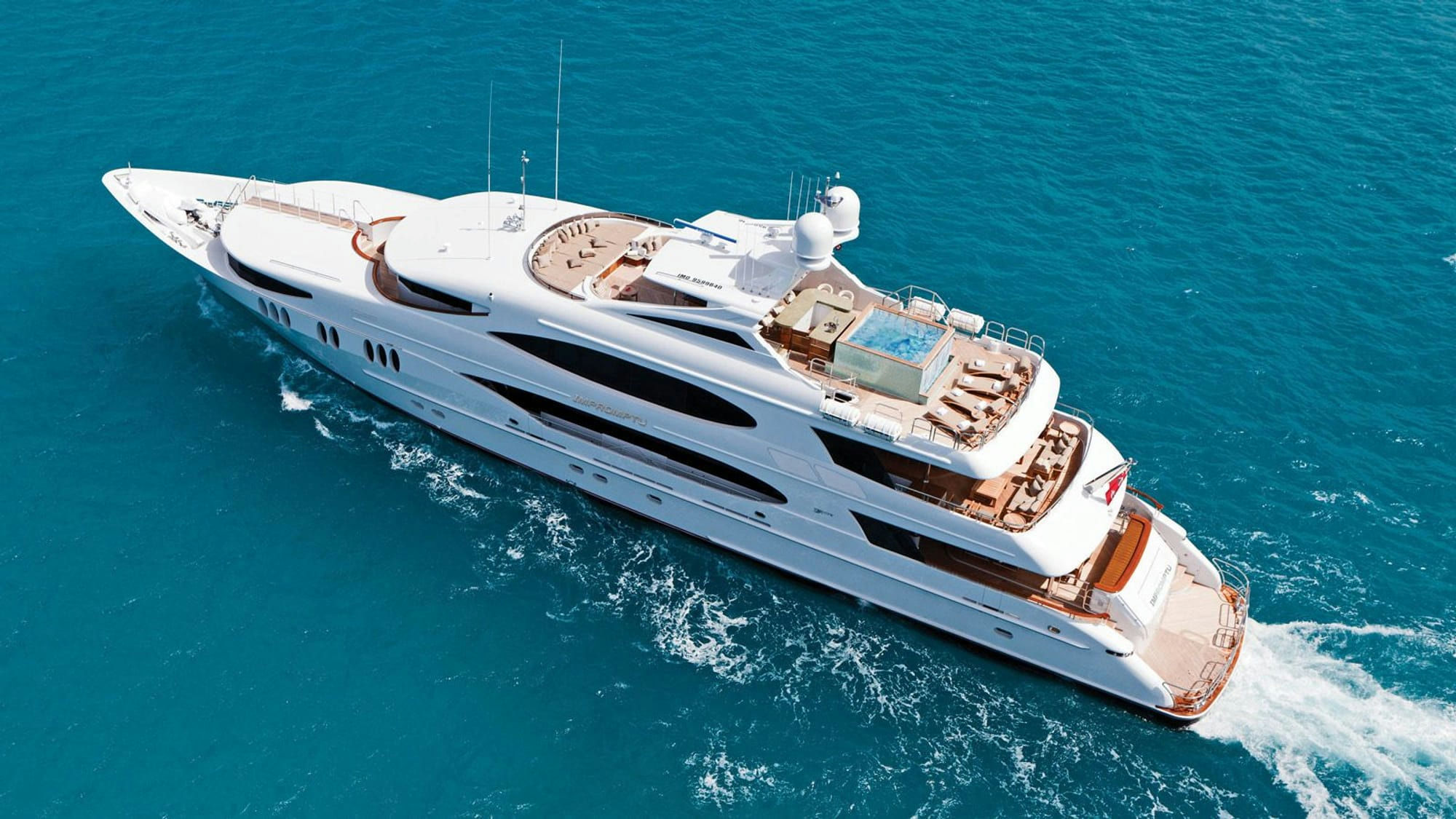 Impromptu, 50 m Trinity charter yacht