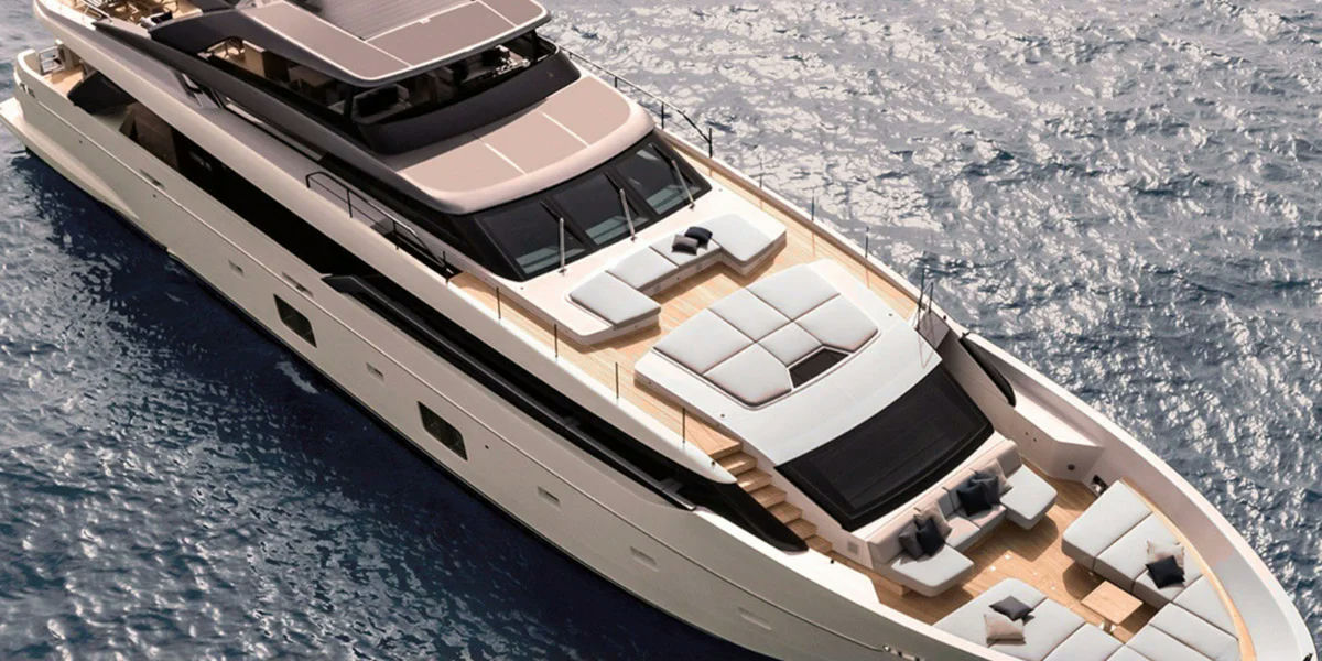 Raph Seven, 36.6 m Sanlorenzo charter yacht