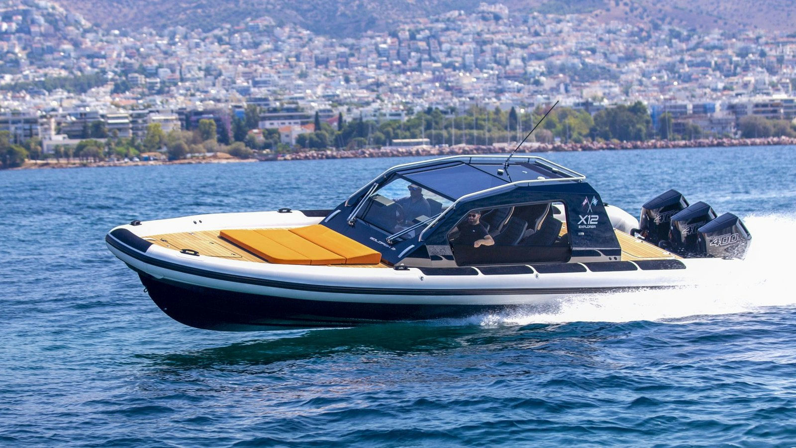 Aktaia XV, 13 m Goldfish Explorer X12 charter yacht