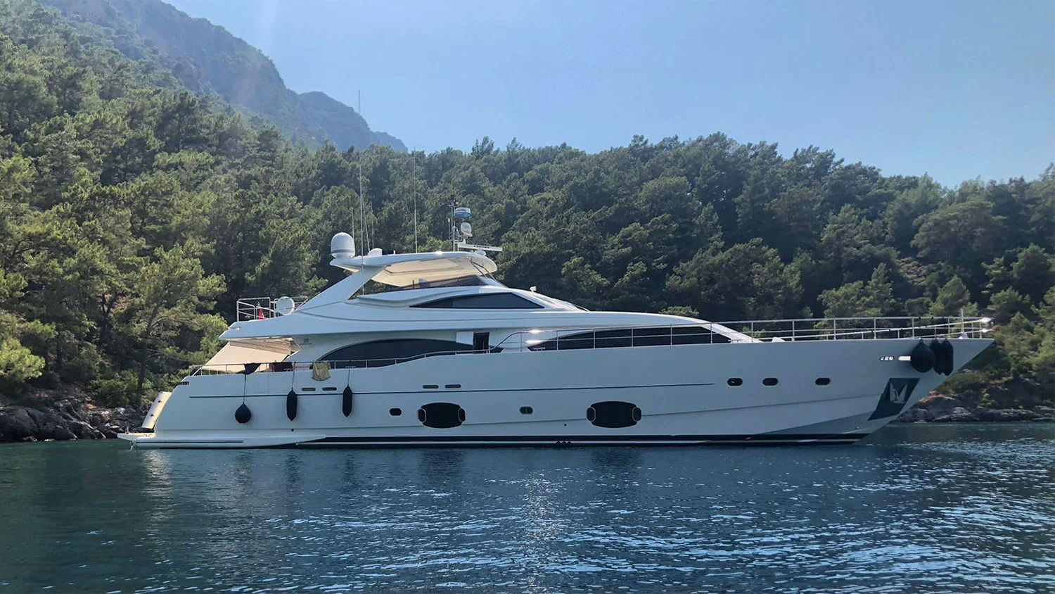 Funda D, 29.7 m charter yacht