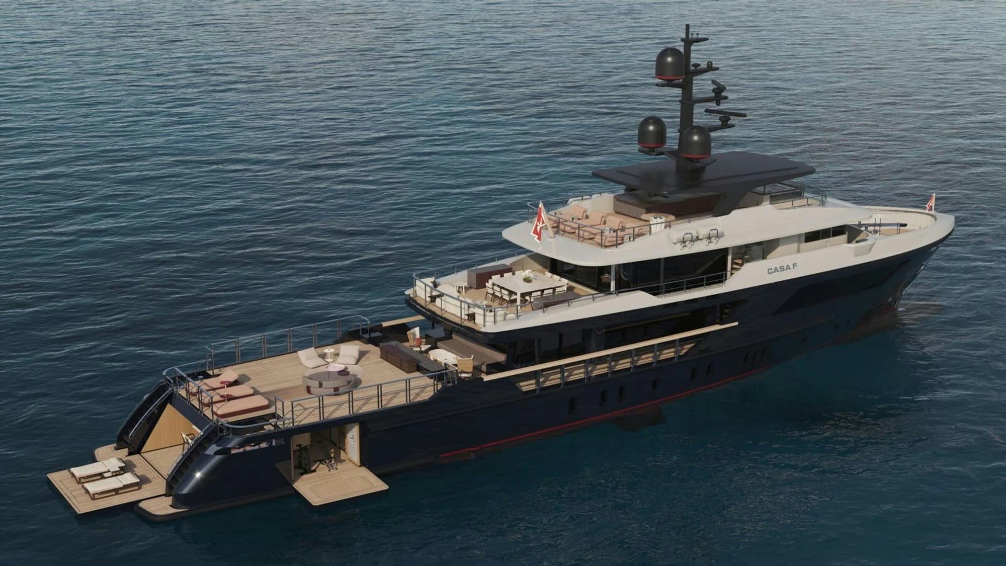 Casa F, 47 m Sanlorenzo charter yacht