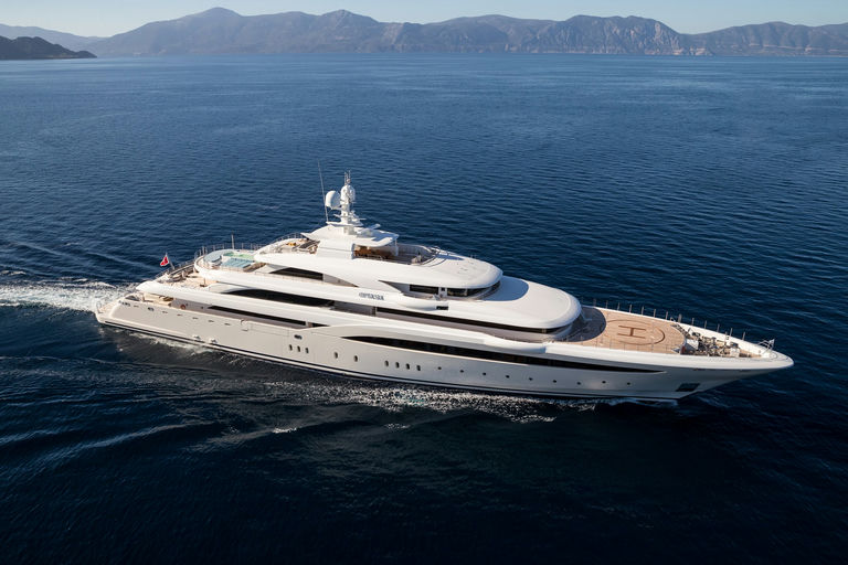 O'ptasia, 85 m Golden Yachts charter yacht