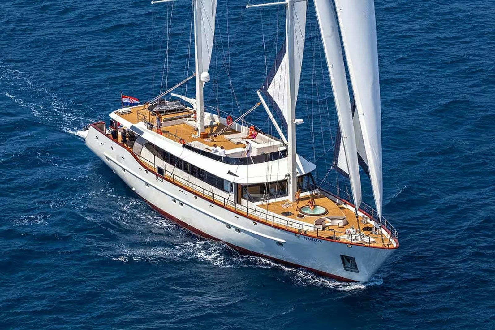 Navilux, 37.3 m charter yacht
