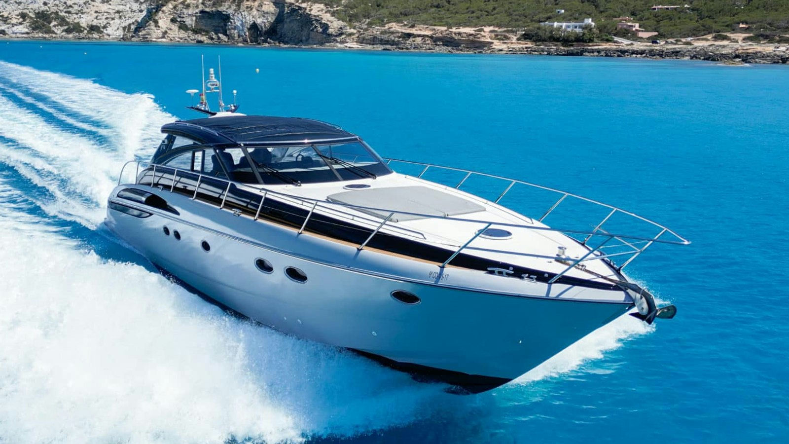 MAKE MY DAY, 18.2 m PRINCESS V58 charter yacht