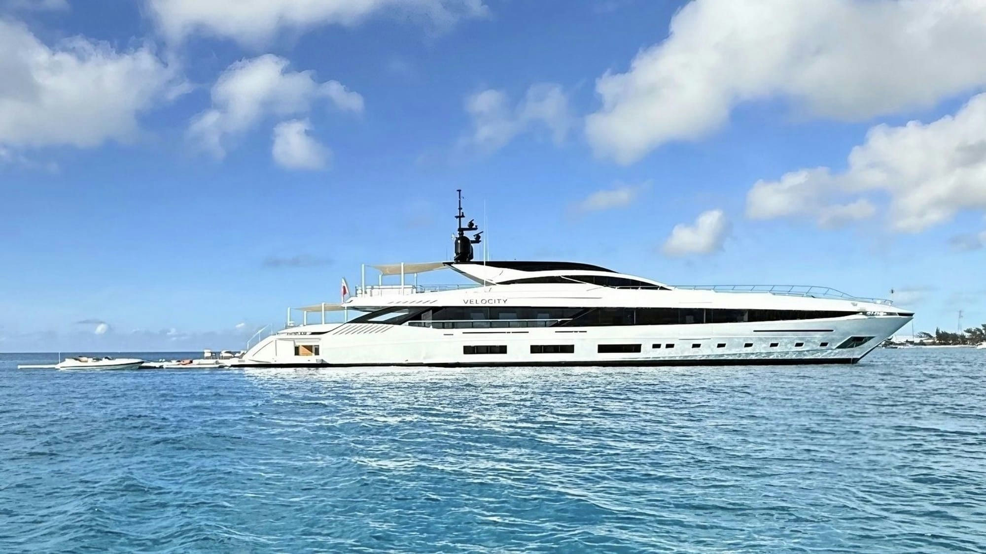 Velocity, 54 m charter yacht
