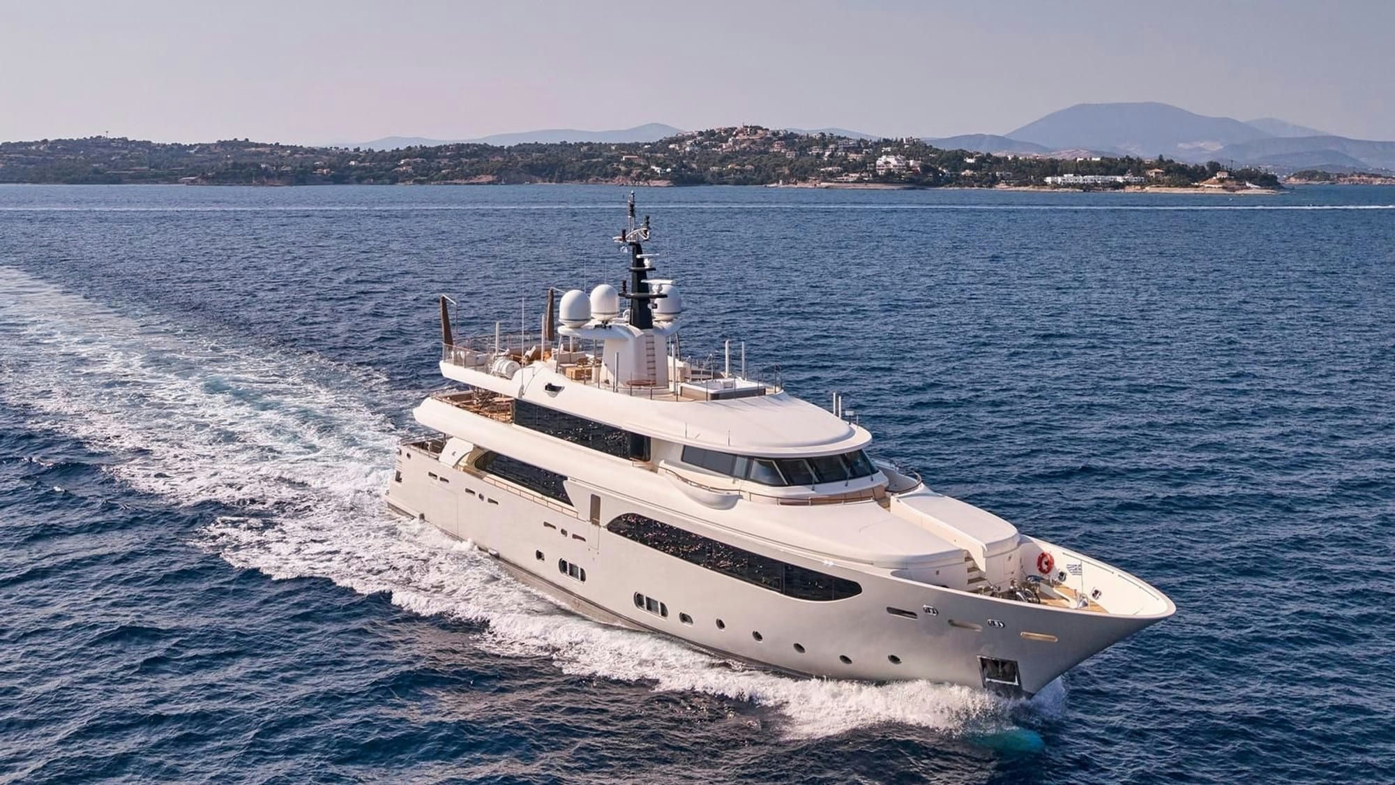 Photon, 43 m CRN charter yacht