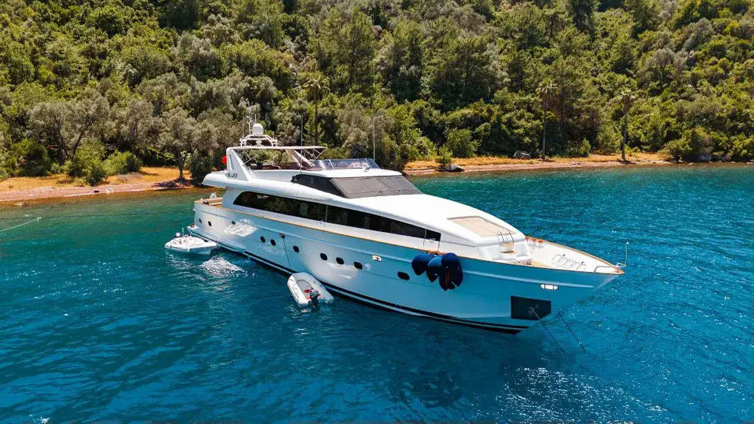 Blues, 30.5 m charter yacht