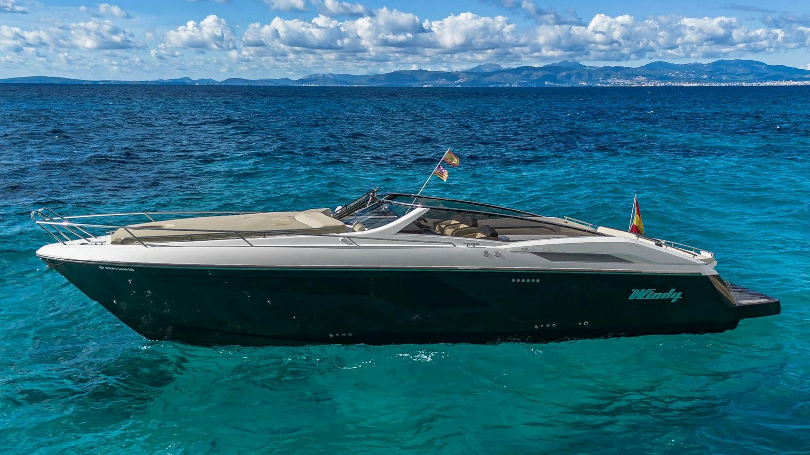 CUCA, 12 m Windy 39 Camira charter yacht