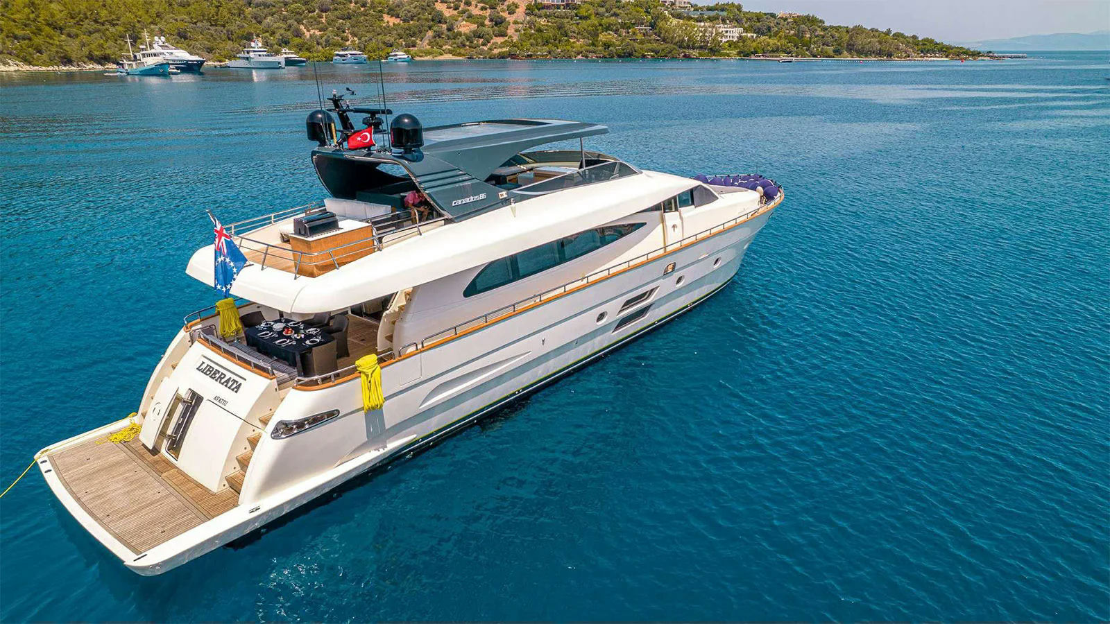 Liberata, 27 m charter yacht