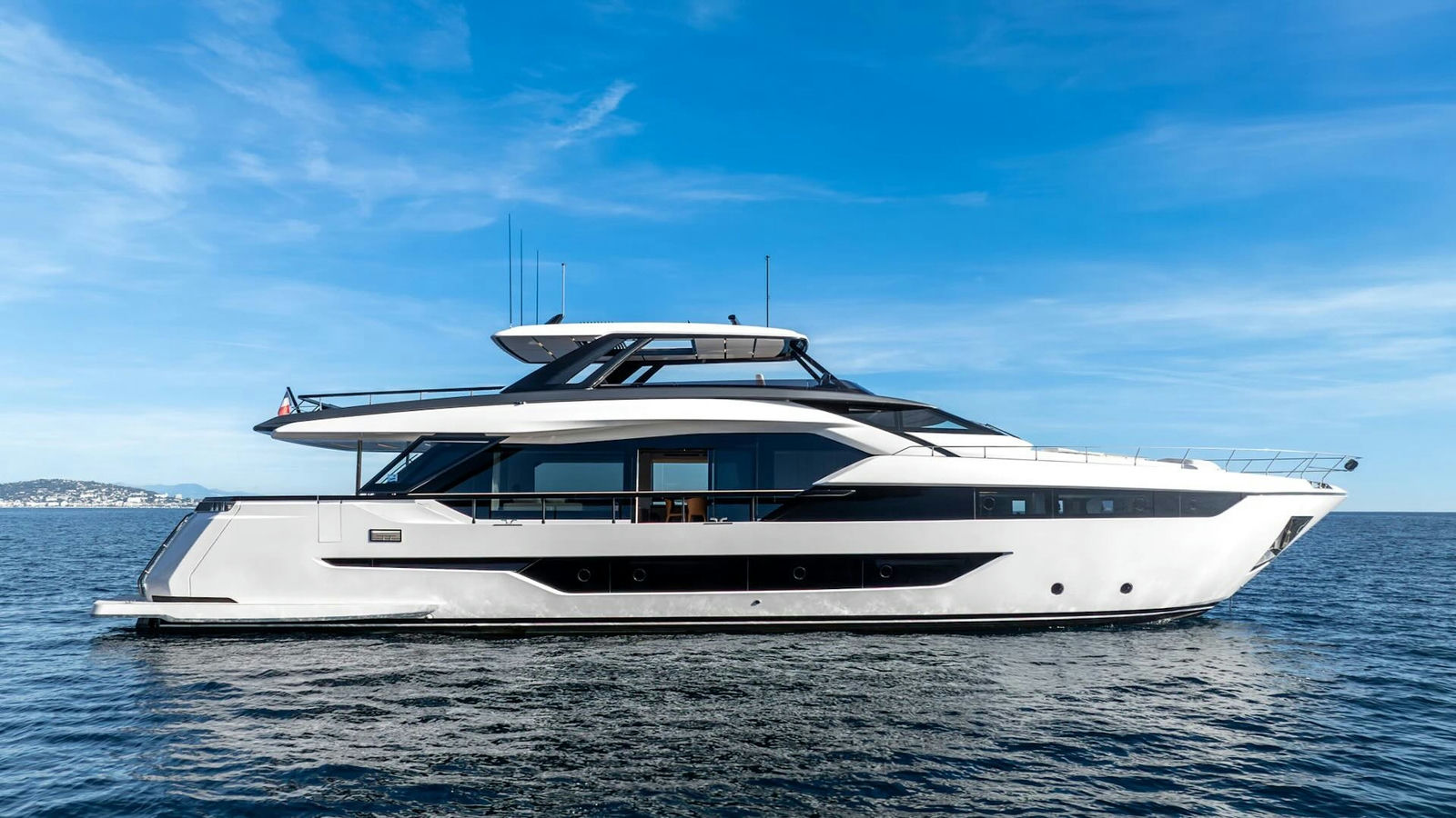 Together, 29 m Ferretti charter yacht