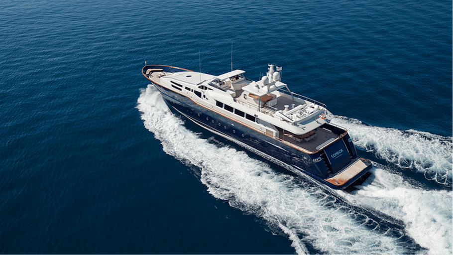 Condor A, 42.4 m Tecnomar charter yacht