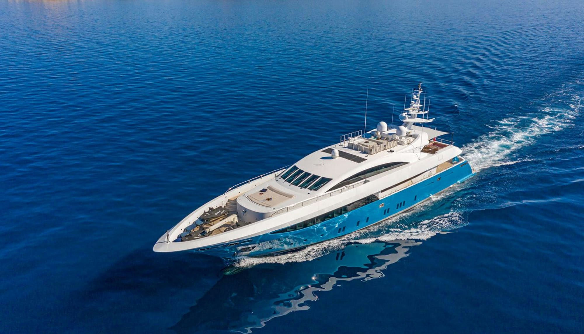 Sea Wolf, 41.8 m Mondomarine charter yacht