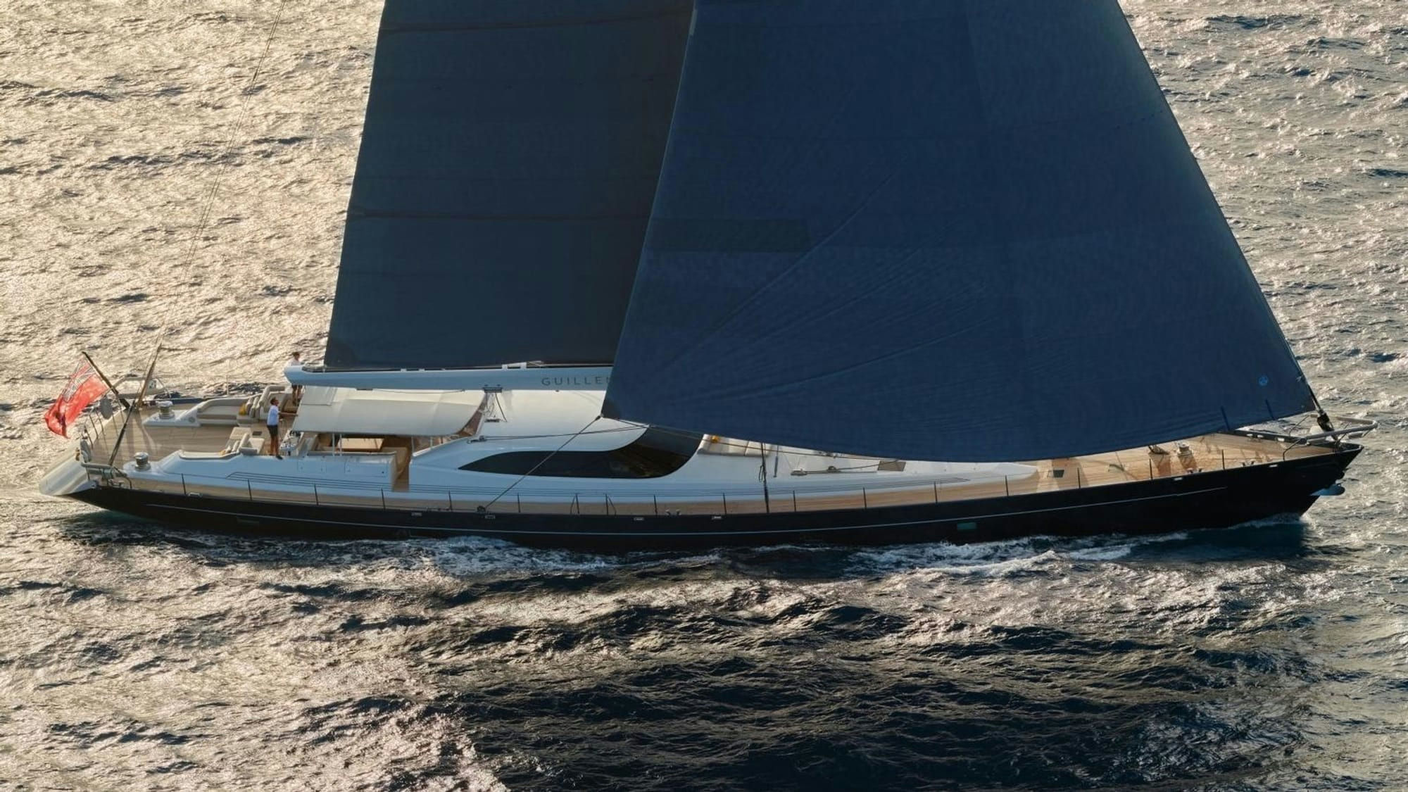 Guillemot, 43 m Vitters charter yacht