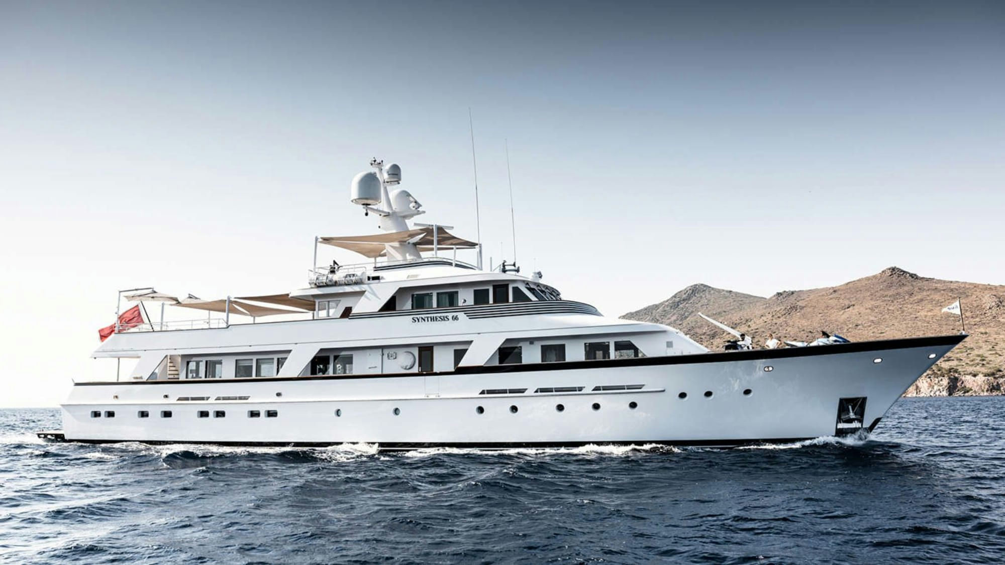Synthesis 66, 42.4 m Feadship charter yacht