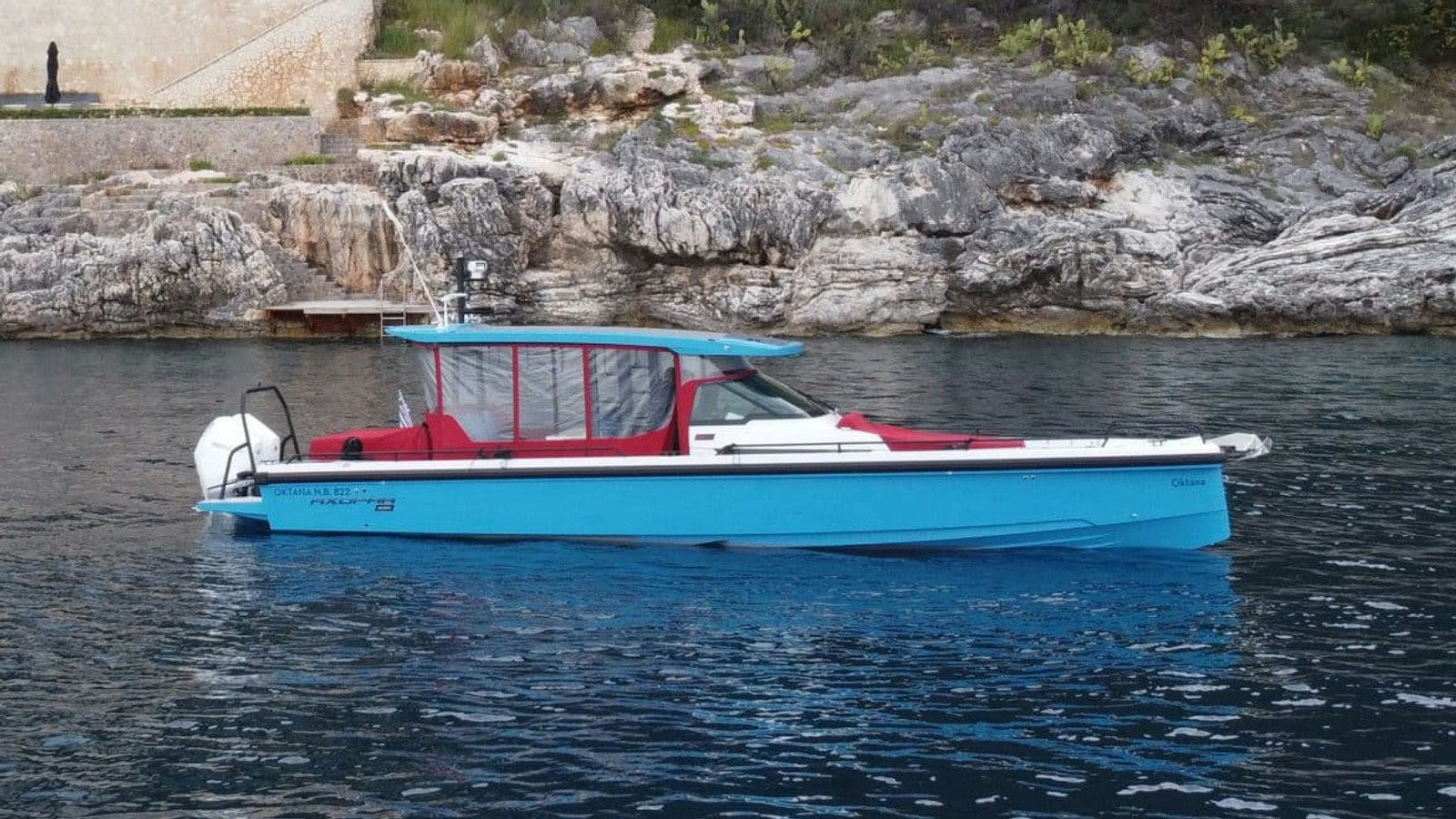 Oktana, 11.2 m Axopar 37 T-T Brabus Line charter yacht