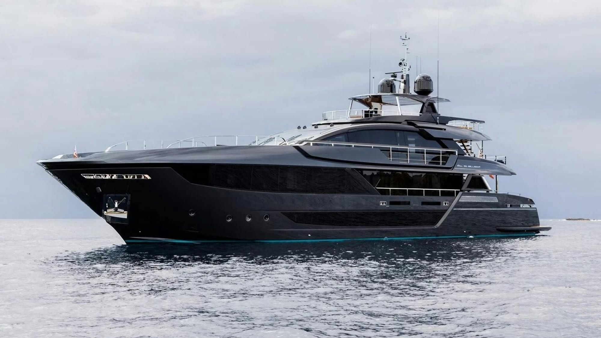 Lady First, 39.6 m Riva charter yacht